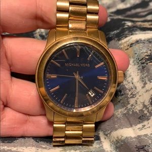 Rose gold Michael Kors watch